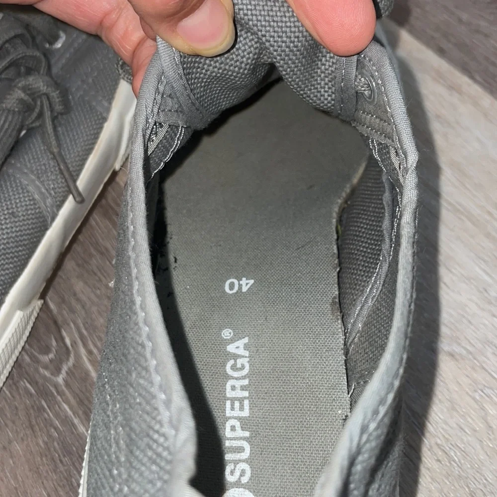 Superga 2750 Cotu Classic Sneaker S000010-M38 Gray Size M7.5/W9